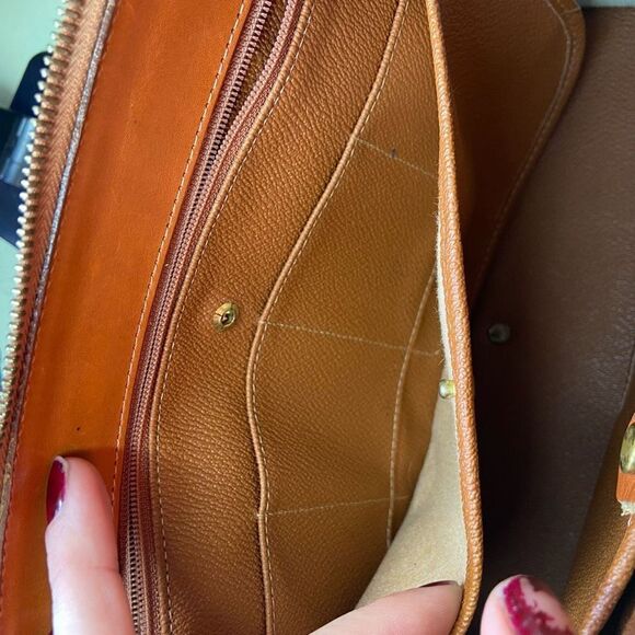 Authentic 90s Dooney & Bourke Custom Restored Convertable Shoulder Satchel - Picture 6 of 14